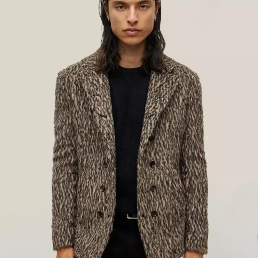 Dbl Breasted Cutaway Coat